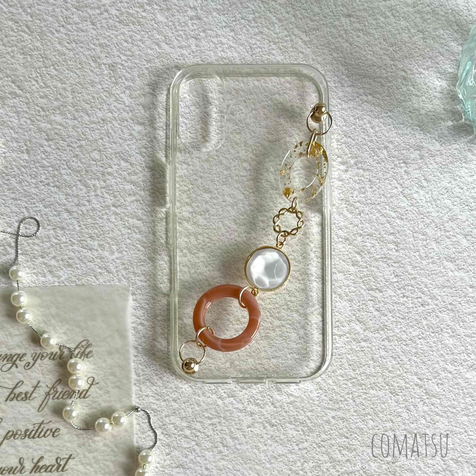 PrettyWomanハンドホルダースマホケース 落下防止ベルトストラップ付きスマホカバー | 5枚目